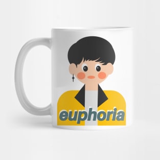 Euphoria BTS TINY KOO Art Mug